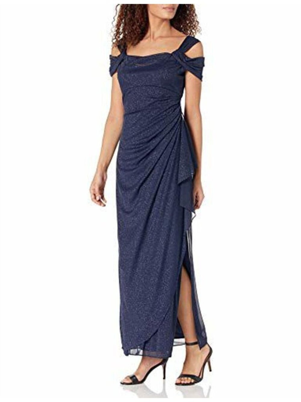 Alex Evenings Long Cold Shoulder Size 14 - 1686